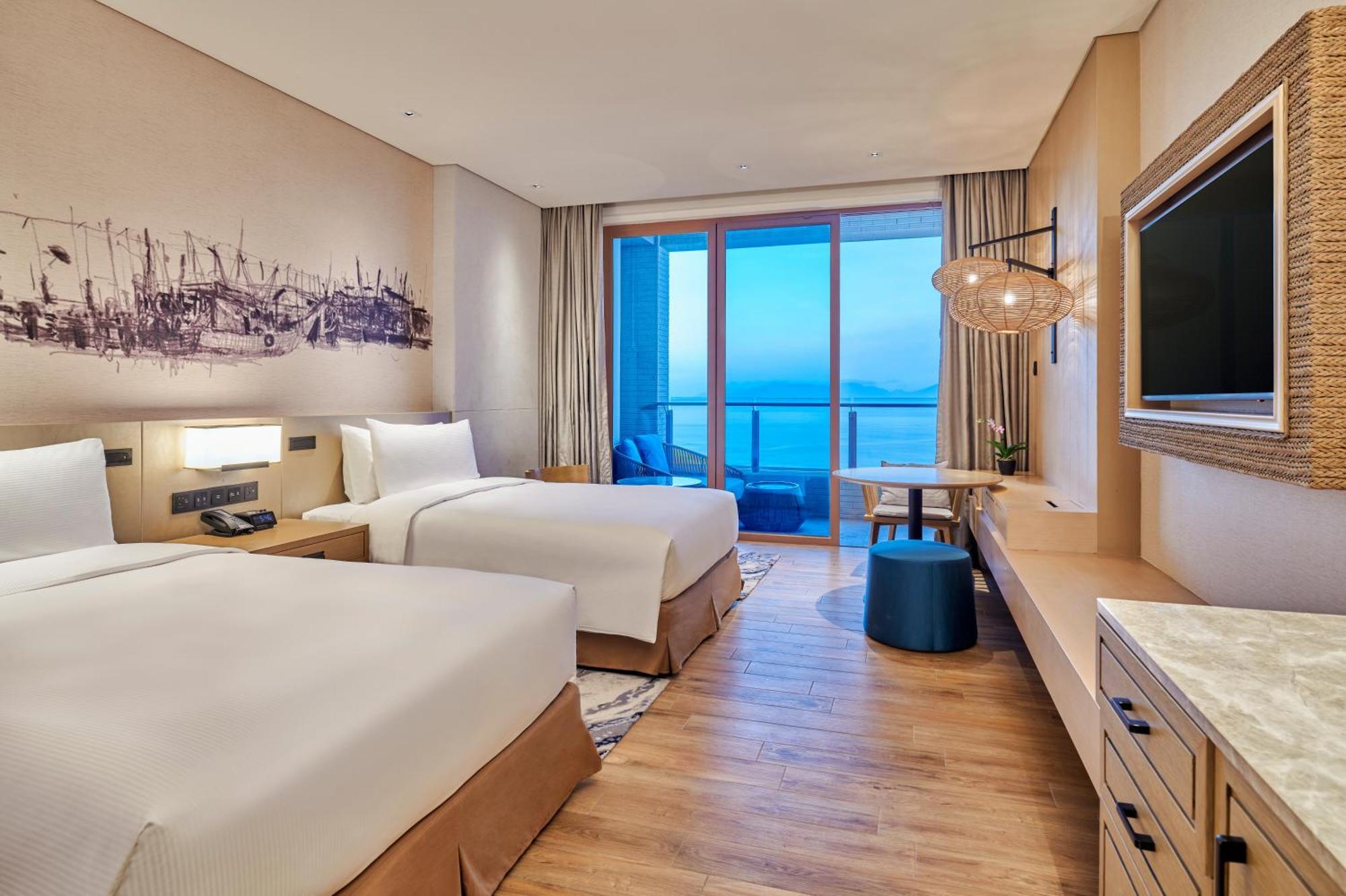 ดับเบิลทรี บาย ฮิลตัน ซานเหวย Hotel Shanwei ภายนอก รูปภาพ